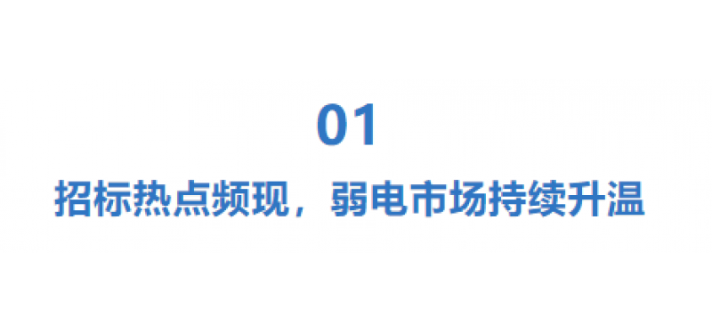弱電行業(yè)迎來(lái)爆發(fā)期：招標(biāo)密集落地，國(guó)產(chǎn)替代加速